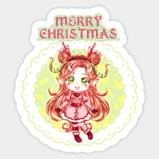 Merry Christmas! Sticker